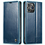 CaseMe - Telefoonhoesje geschikt voor Apple iPhone 14 Pro - Flip Wallet Case - Magneetsluiting - Blauw