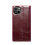 CaseMe - Telefoonhoesje geschikt voor Apple iPhone 14 Plus - Flip Wallet Case - Magneetsluiting - Rood