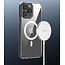 Apple iPhone 14 Plus - Devia Case met Magnetische Ring en Oplaadfunctie - Transparante Back Cover - Transparant