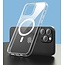 Apple iPhone 14 Plus - Devia Case met Magnetische Ring en Oplaadfunctie - Transparante Back Cover - Transparant