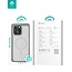 Apple iPhone 14 Plus - Devia Case met Magnetische Ring en Oplaadfunctie - Transparante Back Cover - Transparant