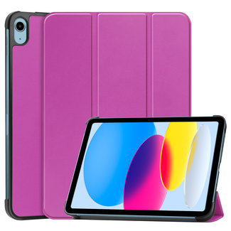 Cover2day Tablet hoes geschikt voor de Apple iPad 10 10.9 (2022) - Paars