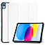 Tablet hoes geschikt voor de Apple iPad 10 10.9 (2022) - Wit