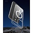Apple iPhone 14 Pro Max - Devia Case met Magnetische Ring en Oplaadfunctie - Transparante Back Cover - Transparant