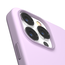 Apple iPhone 14 - Devia Siliconen Case - Back Cover met Oplaadfunctie - Paars
