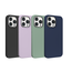 Hoesje geschikt voor Apple iPhone 14 - Devia Siliconen Case - Back Cover met Oplaadfunctie - Paars