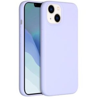 Devia Apple iPhone 14 Plus - Devia Siliconen Case - Back Cover met Oplaadfuncties - Paars