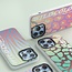 Hoesje geschikt voor Apple iPhone 14 - Devia Protective Case - Back Cover met 3D Afbeelding - Transparant/Rood