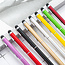 1 Stuks - Touch Pen - 2 in 1 Stylus Pen voor smartphone en tablet - Metaal - Groen