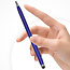 1 Stuks - Balpen en Touch Pen - 2 in 1 Stylus Pen voor smartphone en tablet - Metaal - Blauw