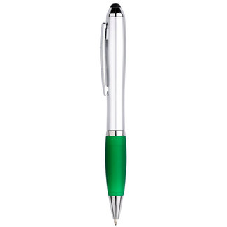 1 Stuks - Touch Pen - 2 in 1 Stylus Pen voor smartphone en tablet - Groen