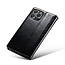 CaseMe - Telefoonhoesje geschikt voor Apple iPhone 14 Pro - Flip Wallet Case - Magneetsluiting - zwart