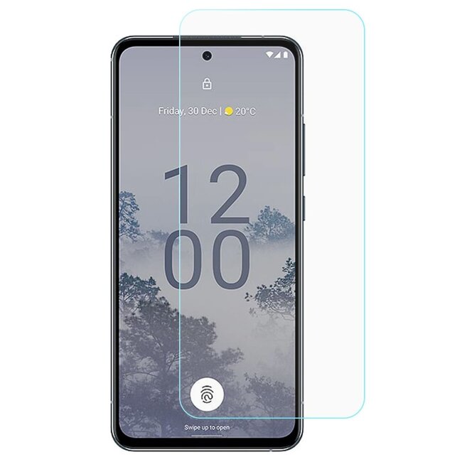 Screenprotector geschikt voor Nokia X30 - Tempered Glass - Gehard Glas - Transparant