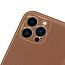 Hoesje voor iPhone 14 Pro -  - Bruin
