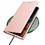 Telefoon hoesje geschikt voor Samsung Galaxy S23 Ultra 5G - Dux Ducis Skin Pro  Book case - Roze