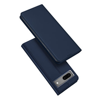 Dux Ducis Telefoon hoesje geschikt voor Google Pixel 7 - Dux Ducis Skin Pro  Book case - Blauw