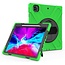 iPad Pro 12.9 (2022) Cover - Hand Strap Armor Case - Groen