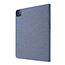 Case2go - Tablet hoes geschikt voor iPad Pro 11 (2022) - 11 Inch - Book Case met Soft TPU houder - Blauw