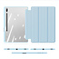 Dux Ducis - Tablet hoes geschikt voor Samsung Galaxy Tab S7 Plus (2020) - Toby Series - Tri-Fold Book Case - Blauw