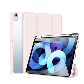 Dux Ducis Dux Ducis - Tablet hoes geschikt voor Apple iPad Air 2022 - 10.9 Inch - Toby Series - Auto Sleep/Wake functie - Tri-Fold Book Case - Roze