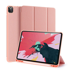 Tablet hoes geschikt voor de Apple iPad Pro 12.9 (2020) - Roze