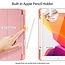 Dux Ducis - Case for Apple iPad 10.2 inch 2020 - Domo Book Case - Tri-fold Cover with Pencil Holder - Pink