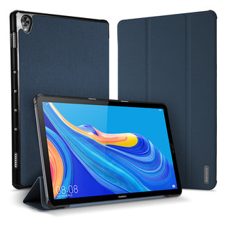 Dux Ducis Tablet hoes geschikt voor de Huawei MediaPad M6 10.8 - Donker Blauw