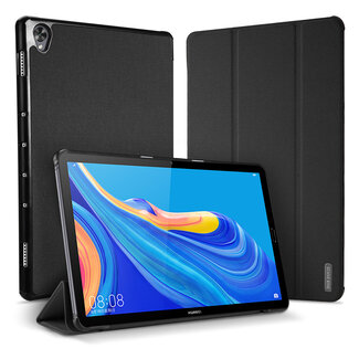 Dux Ducis Tablet hoes geschikt voor de Huawei MediaPad M6 10.8 - Zwart