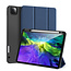 iPad Pro 12.9 (2020) hoes - Dux Ducis Domo Lite Book Case met stylus pen houder - Blauw