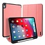 iPad Pro 11 case - Dux Ducis Domo Book Case met stylus pen houder - Pink