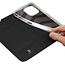 Telefoon Hoesje geschikt voor Apple iPhone 14 Pro - Dux Ducis Skin Pro Book Case - Zwart