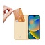 Telefoon Hoesje geschikt voor Apple iPhone 14 Pro Max - Dux Ducis Skin Pro Book Case - Goud