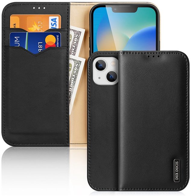 Dux Ducis - Telefoonhoesje geschikt voor Apple iPhone 14 Plus - Dux Ducis Hivo Series Case - Zwart