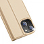 Case for iPhone 13 Pro Max - Dux Ducis Skin Pro Book Case - Gold