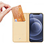 Case for iPhone 13 Pro Max - Dux Ducis Skin Pro Book Case - Gold