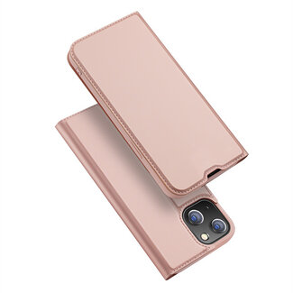 Dux Ducis iPhone 13 Pro Max Hoesje - Dux Ducis Skin Pro Book Case - Rosé-Goud