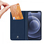 iPhone 13 Pro Hoesje - Dux Ducis Skin Pro Book Case - Donker Blauw