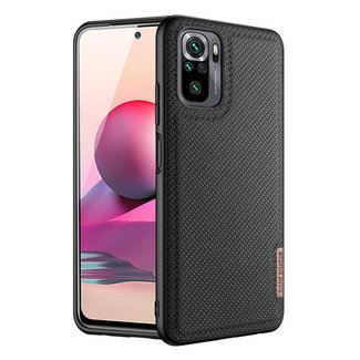 Dux Ducis Dux Ducis - Xiaomi Redmi Note 10 Case - Fino Series - Back Cover - Black