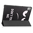Tablet hoes geschikt voor de Lenovo Tab P11 2nd Gen (2022) - 11.5 inch - Don’t touch me