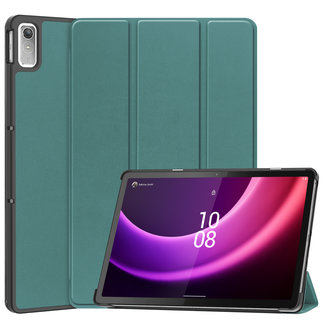 Tablet hoes geschikt voor de Lenovo Tab P11 2nd Gen - Donker Groen