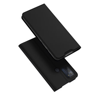 Dux Ducis Telefoonhoesje geschikt voor Motorola Moto G50 - Dux Ducis Skin Pro Book Case - Zwart
