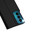 Telefoonhoesje geschikt voor Motorola Edge 20 - Dux Ducis Skin Pro Book Case - Zwart