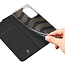 Telefoonhoesje geschikt voor Motorola Edge 20 - Dux Ducis Skin Pro Book Case - Zwart