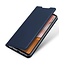 Case for Samsung Galaxy A72 5G Ultra Slim PU Leather Flip Folio Case with Magnetic Closure - Black - Blue