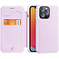 Case for iPhone 13 Pro Max - Dux Ducis Skin X Wallet Case - Pink