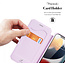 Case for iPhone 13 Pro - Dux Ducis Skin X Wallet Case - Pink