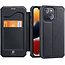 iPhone 13 Pro Hoesje - Dux Ducis Skin X Wallet Case - Zwart
