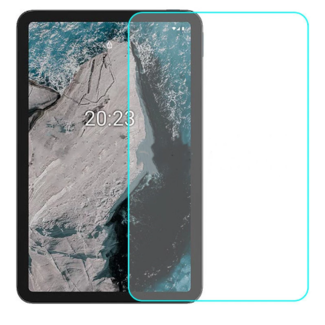 Case2go Case2go - Tablet Screenprotector geschikt voor Nokia T21 - Tempered Glass - Case Friendly - Transparant