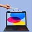 Toetsenbord hoes geschikt voor Apple iPad 10.9 (2022) - Keyboard Case met RGB Verlichting en Keypad - Grijs