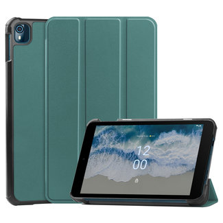 Dux Ducis Tablet hoes geschikt voor de Nokia T10 8 Inch (2022) - Donker Groen